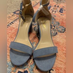 Lulu’s Dusty Blue Heels